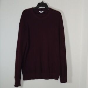 Zara Large Maroon Men's Sweater